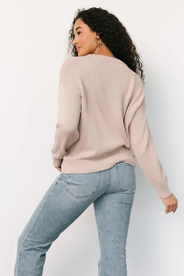 Women Sweaters Baltic Born Beach Bum Knit Sweater Top Sand Women Sweaters Baltic Born Beach Bum Knit Sweater Top Sand