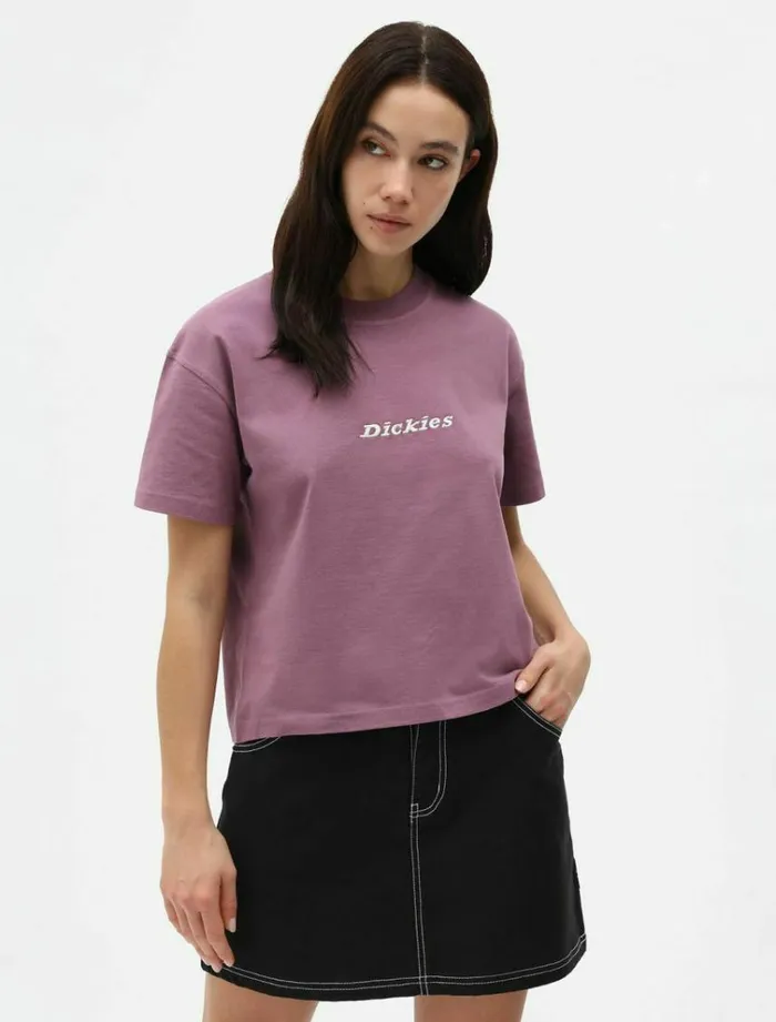 Women TShirts and Tops Dickies Loretto TShirt Purple Gumdrop