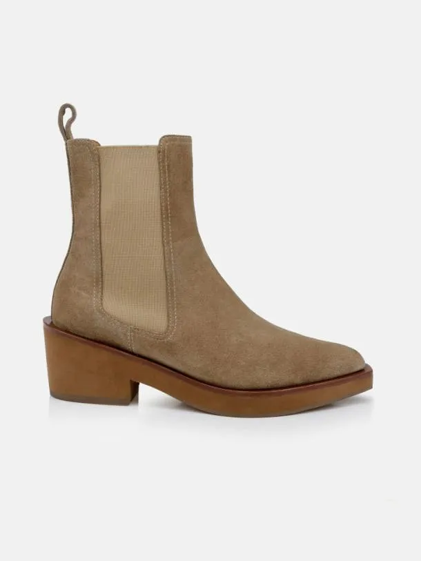 Women TEGAN Suede Gobi Clergerie Ankle Boots