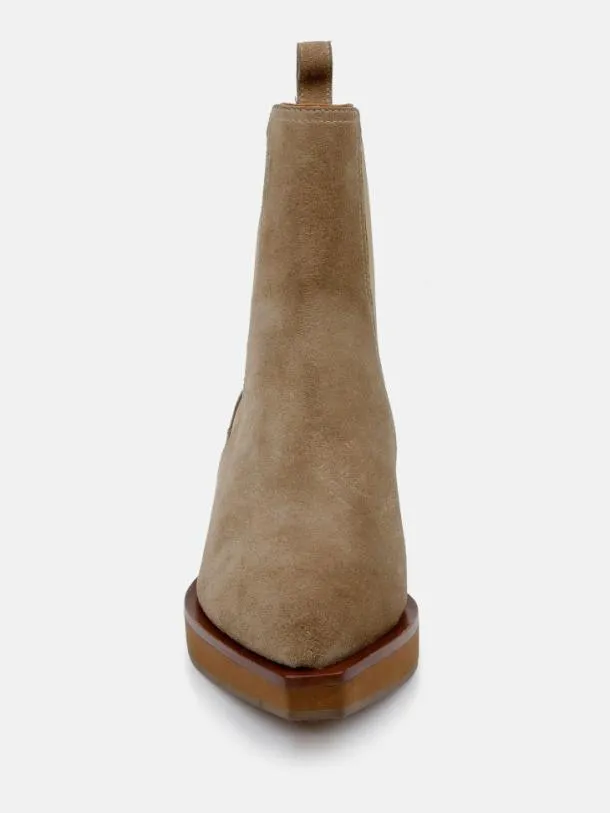 Women TEGAN Suede Gobi Clergerie Ankle Boots