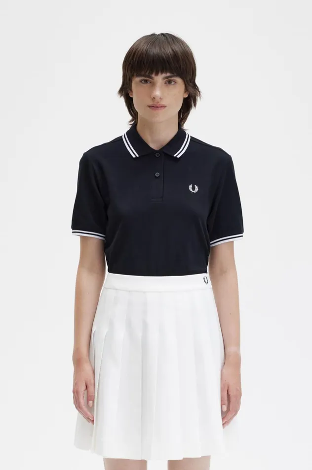 Women The ShirtG3600 Blackwhite Fred Perry The Fred Perry Shirt