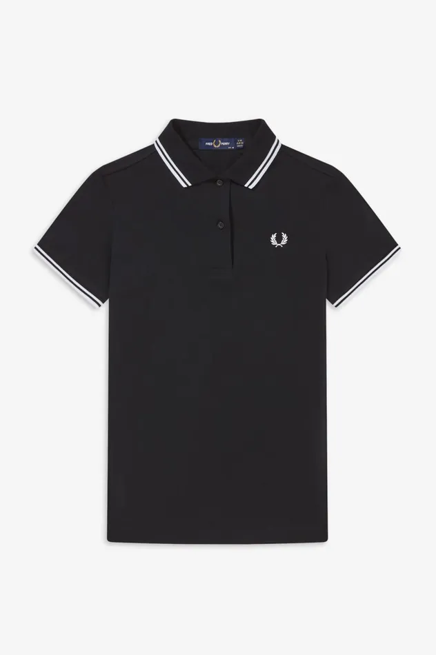 Women The ShirtG3600 Blackwhite Fred Perry The Fred Perry Shirt