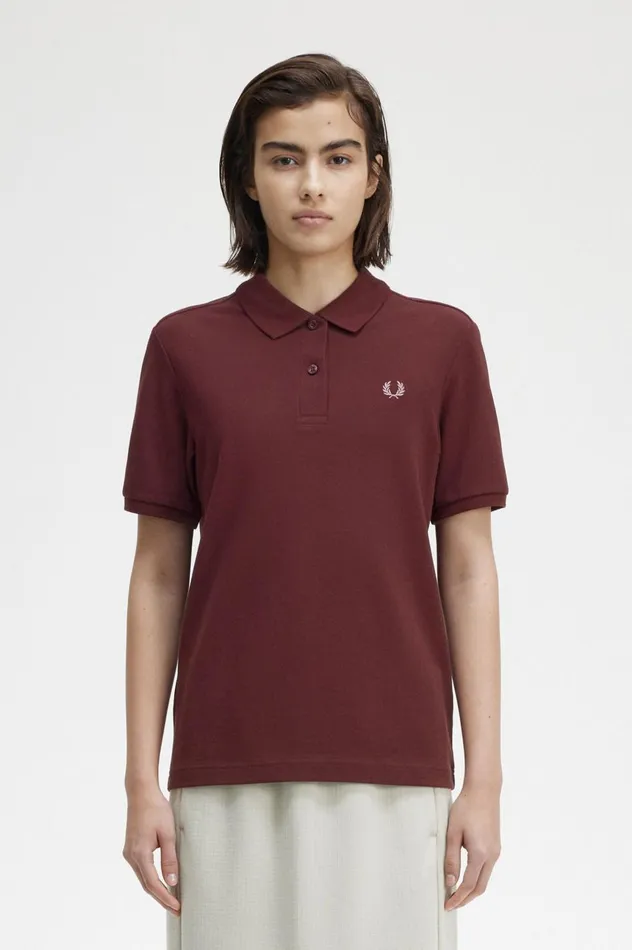Women The ShirtG6000 Oxblooddusty Rose Pink Fred Perry The Fred Perry Shirt