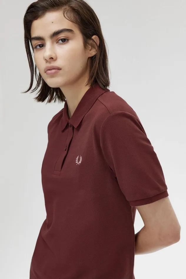 Women The ShirtG6000 Oxblooddusty Rose Pink Fred Perry The Fred Perry Shirt