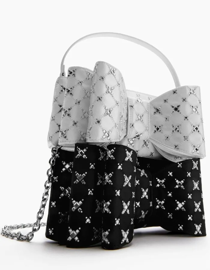Women TIE THE KNOT BOW BAG IVORY Ivory Betsey Johnson Women TIE THE KNOT BOW BAG IVORY Ivory Betsey Johnson