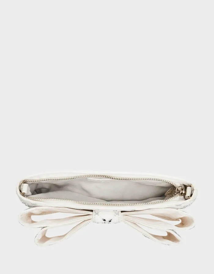 Women TIE THE KNOT BOW BAG IVORY Ivory Betsey Johnson Women TIE THE KNOT BOW BAG IVORY Ivory Betsey Johnson