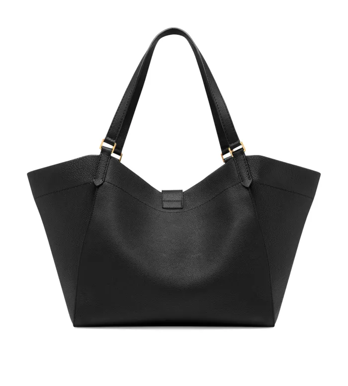Women Totes Tom Ford Grain Leather Tara Large Tote Black Women Totes Tom Ford Grain Leather Tara Large Tote Black