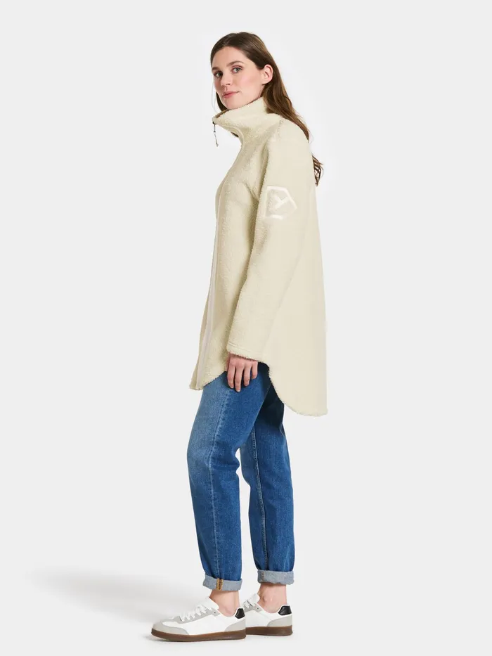 Women UMI FullZip White Foam Didriksons Spring Jackets