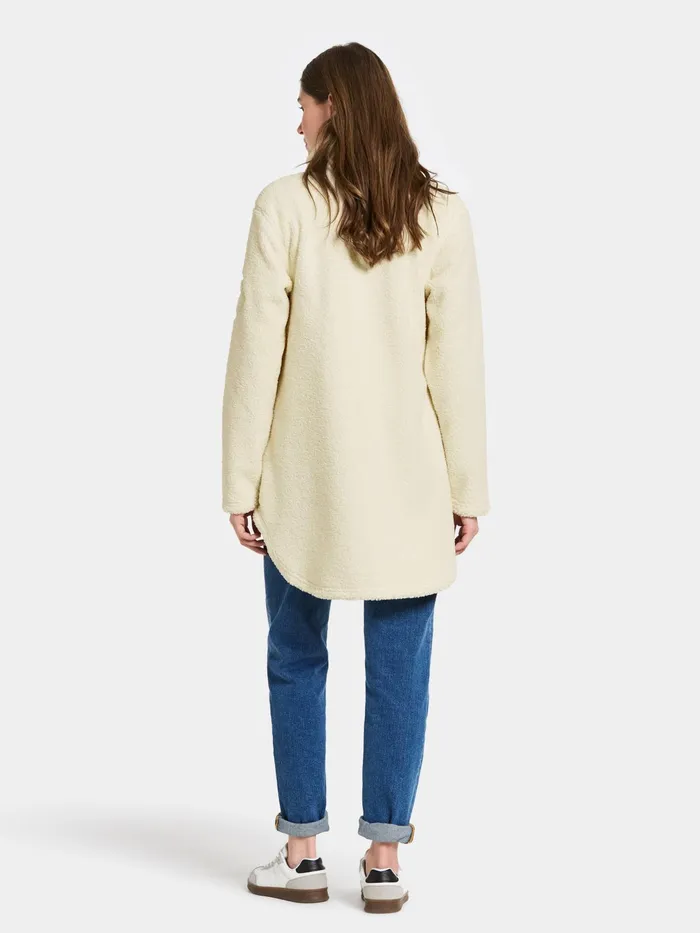 Women UMI FullZip White Foam Didriksons Spring Jackets