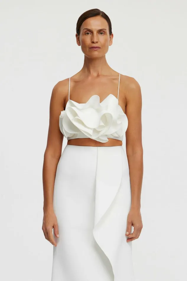 Women UNDERWOOD TOP Ivory Acler Tops