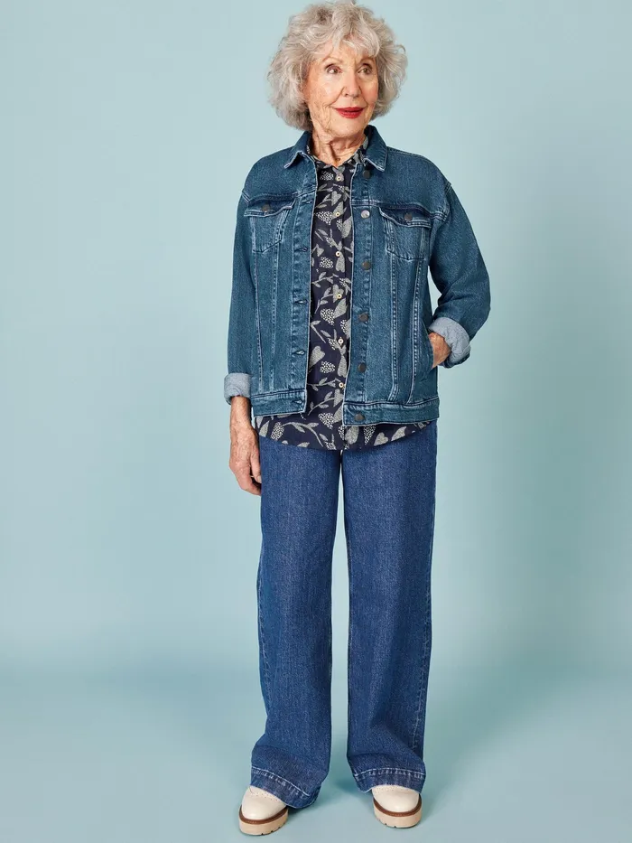 Women White Stuff Clothing Dayton Denim Cotton Jacket Women White Stuff Clothing Dayton Denim Cotton Jacket
