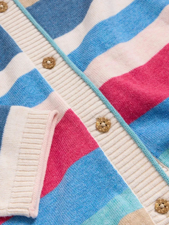 Women White Stuff Clothing LULU STRIPED CARDI Women White Stuff Clothing LULU STRIPED CARDI