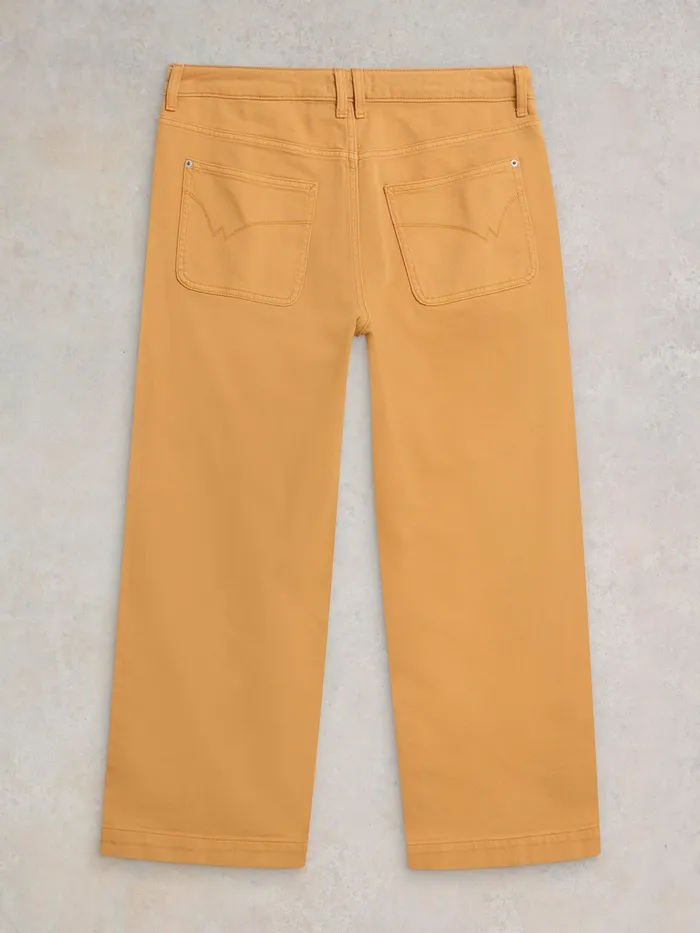 Women White Stuff Clothing Tia Wide Leg Crop Jean