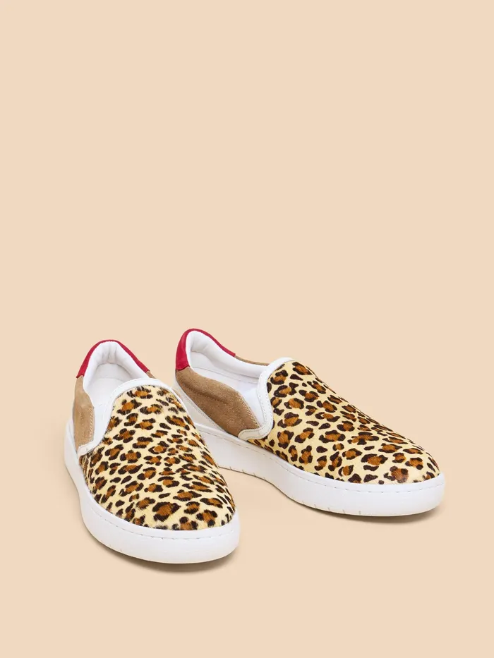 Women White Stuff Footwear Primrose Leather Print Slip On Women White Stuff Footwear Primrose Leather Print Slip On