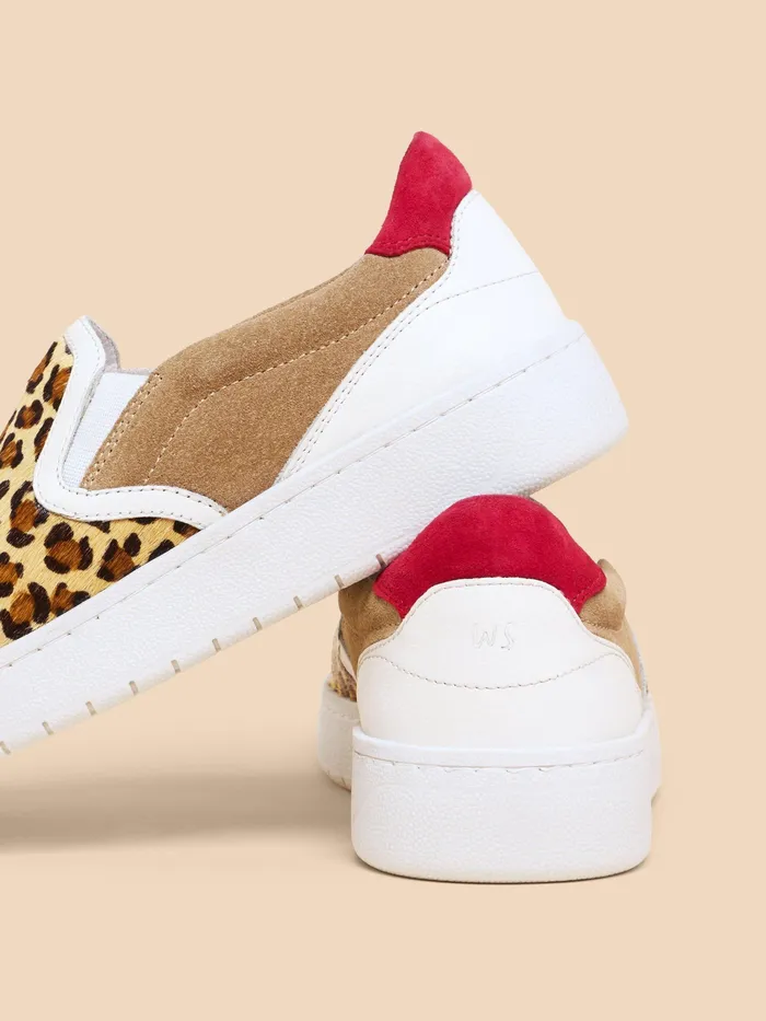 Women White Stuff Footwear Primrose Leather Print Slip On Women White Stuff Footwear Primrose Leather Print Slip On
