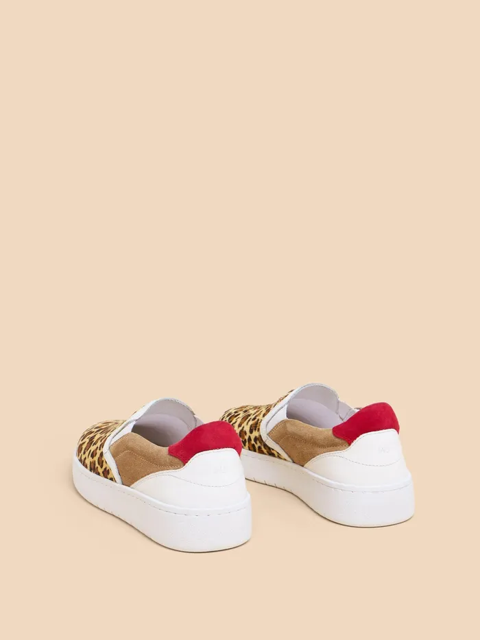 Women White Stuff Footwear Primrose Leather Print Slip On Women White Stuff Footwear Primrose Leather Print Slip On