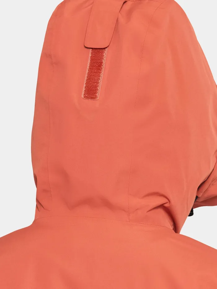 Women Wide Jacket Brique Red Didriksons Spring Jackets