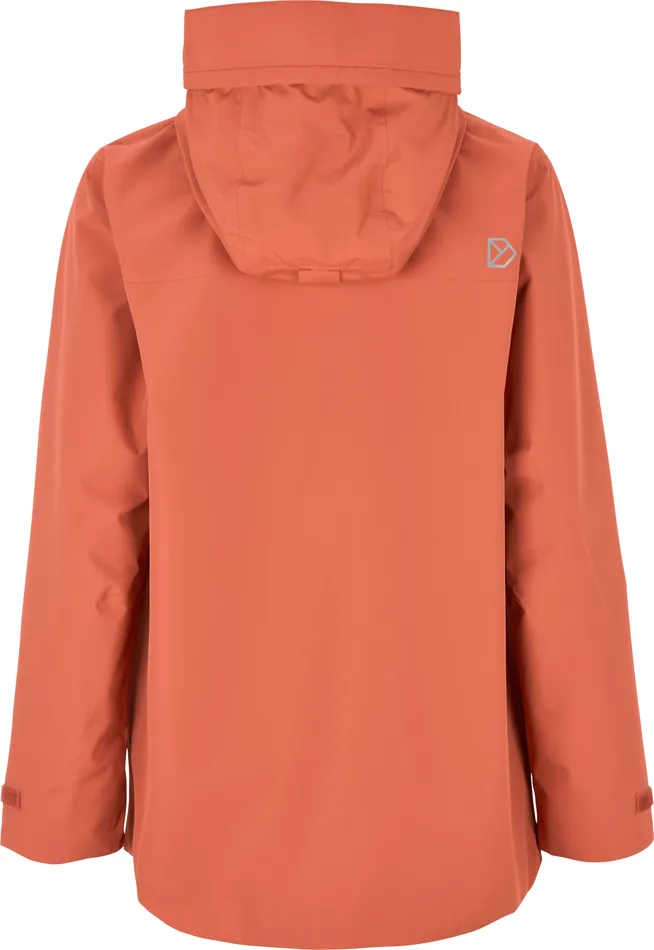 Women Wide Jacket Brique Red Didriksons Spring Jackets