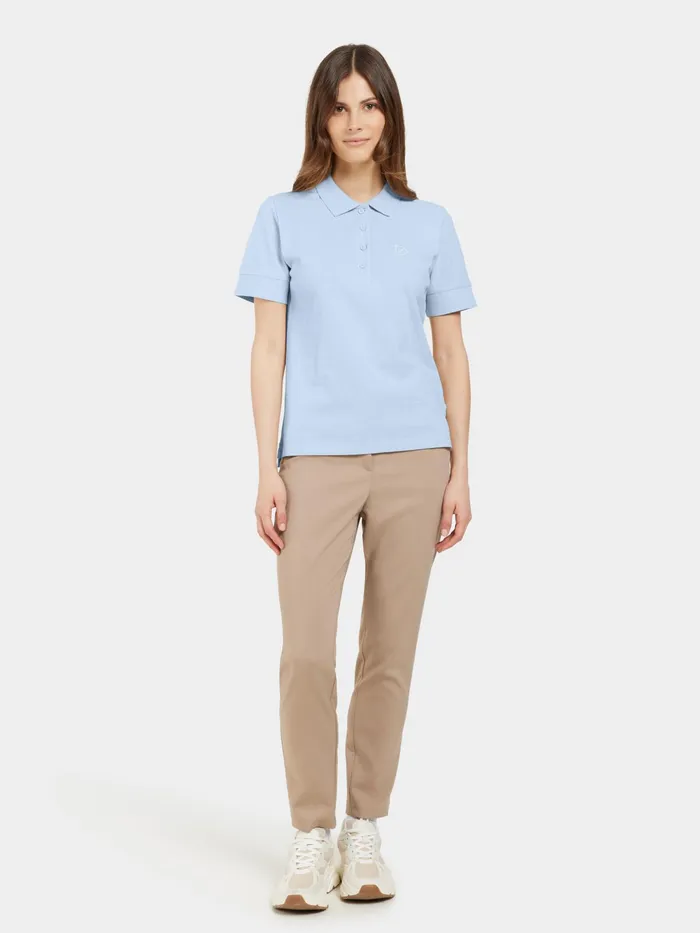 Women Wivi Polo Sea Blue Didriksons TShirts