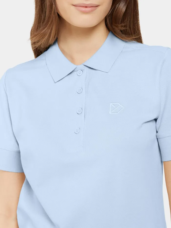 Women Wivi Polo Sea Blue Didriksons TShirts