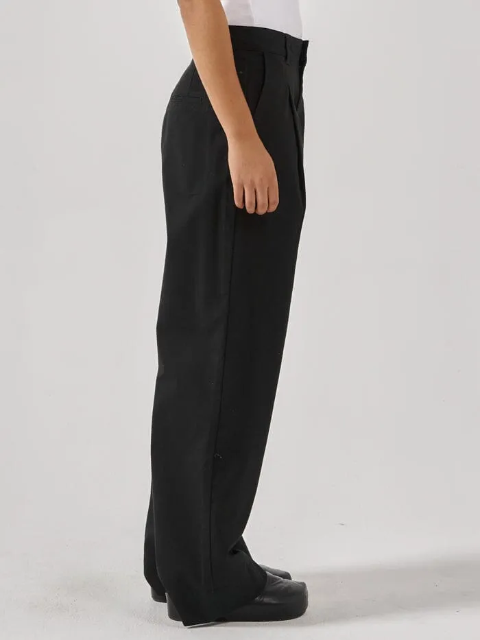 Womens Artisan Twill Pant Black Thrills Pants