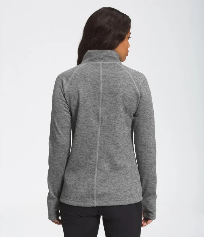 Womens Canyonlands FullZip Fleece Tnf Medium Grey Heather The North Face Fleece