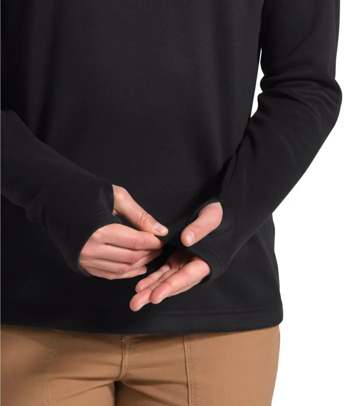 Womens Canyonlands Zip Fleece Tnf Black The North Face Softshell