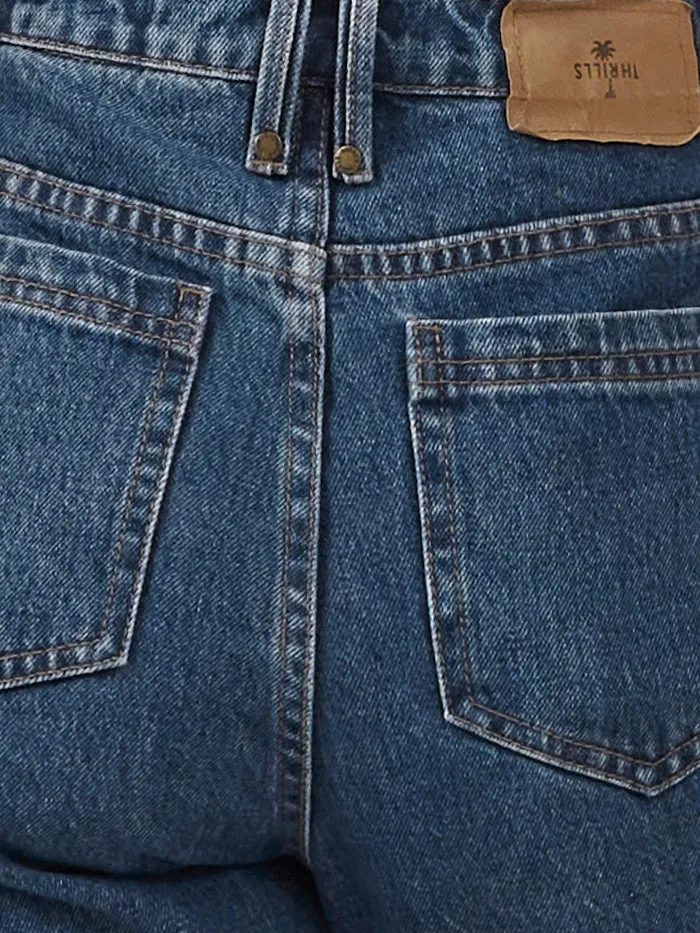Womens Casey Slim Jean Highway Blue Thrills High Waisted Jeans
