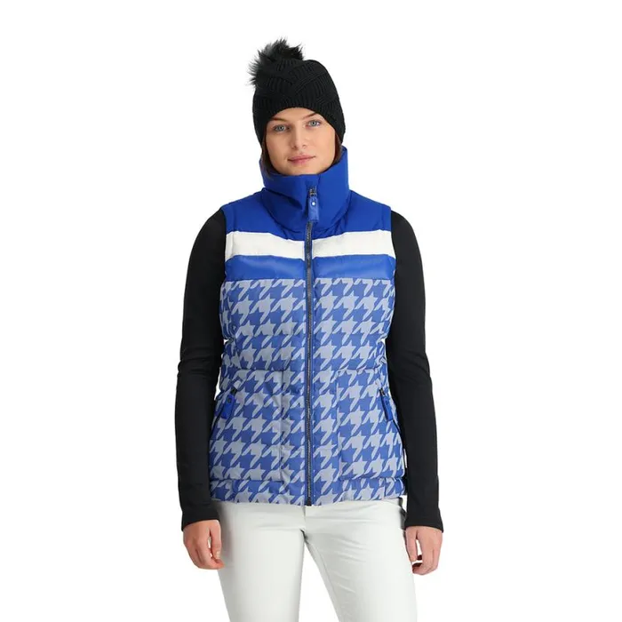 Womens Eastwood Vest Electric Blue Spyder Vests
