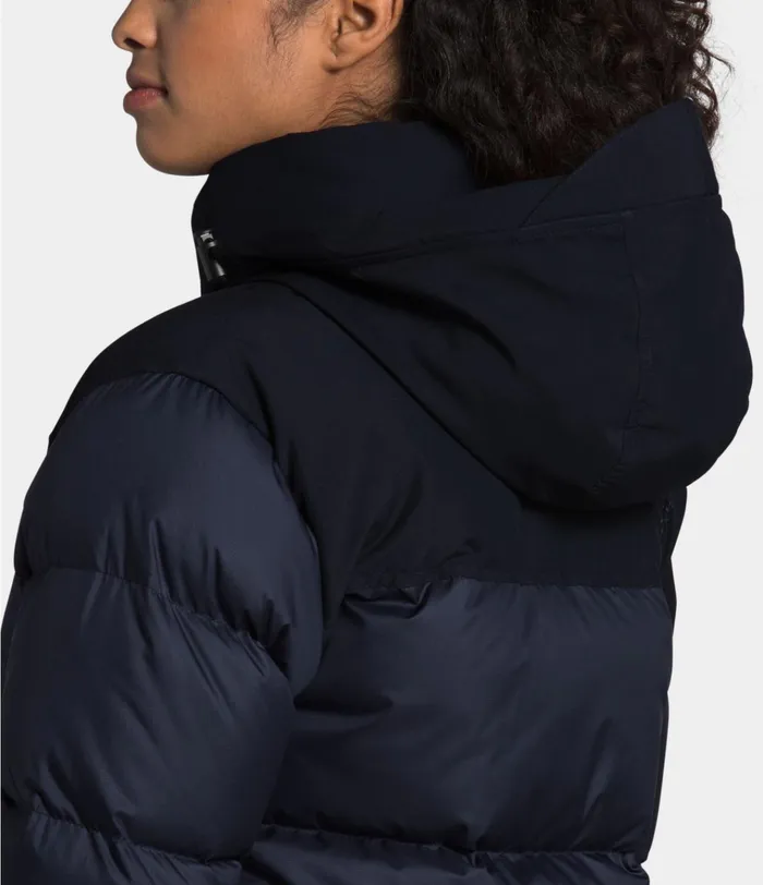 Womens ECO NUPTSE JACKET Aviator Navy The North Face Insulated and Down Jackets