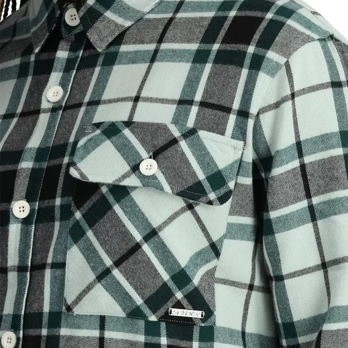 Womens Fab Flannel Wintergreen Spyder Tees