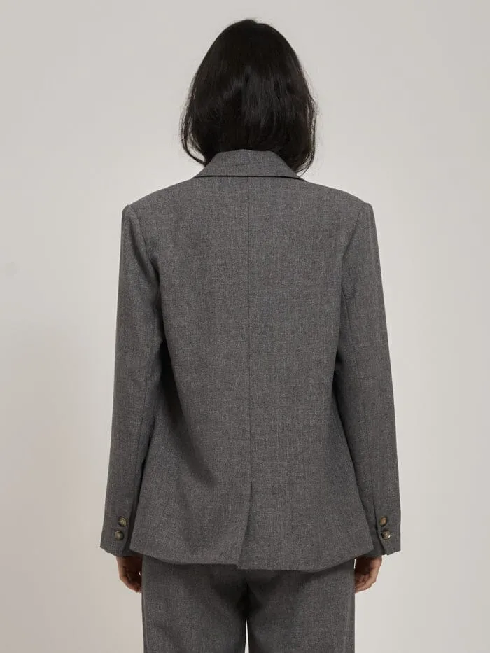Womens Gabrielle Blazer Steel Grey Thrills Jackets