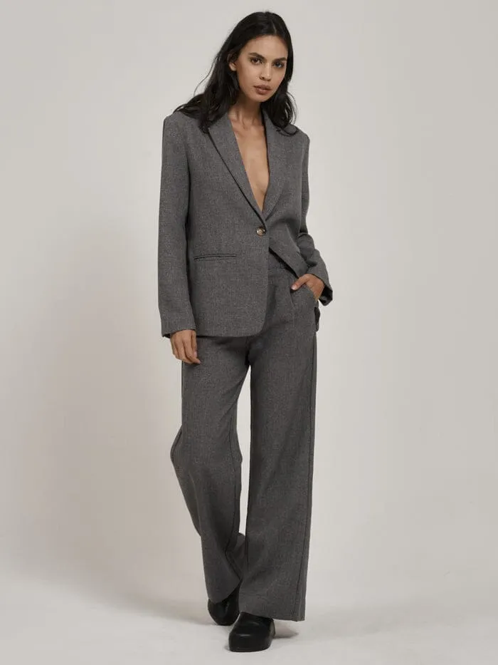 Womens Gabrielle Blazer Steel Grey Thrills Jackets