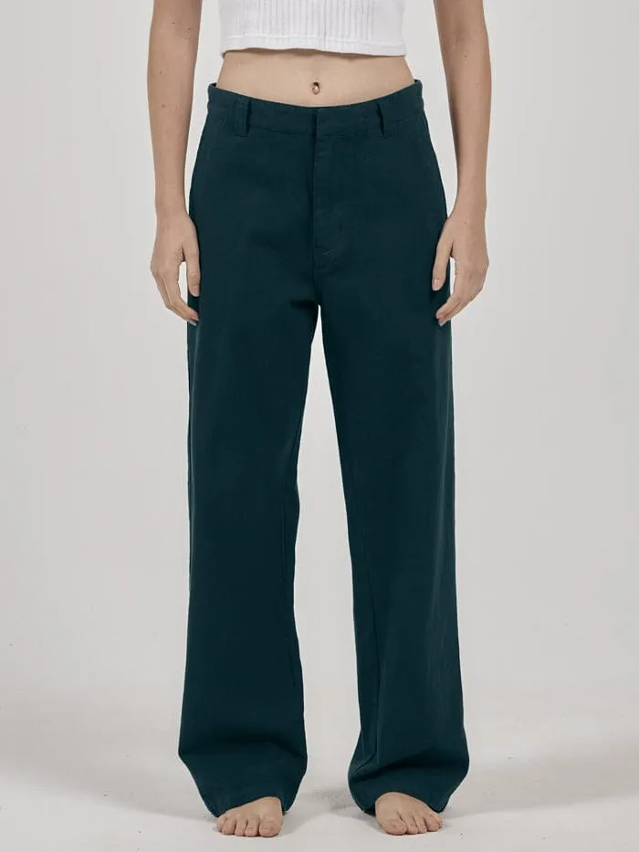 Womens Hard Yakka X Lax Pant Yakka Green Thrills Pants