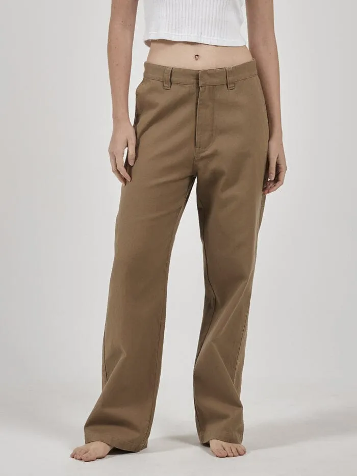 Womens Hard Yakka X Thills Lax Pant Yakka Tan Thrills Pants