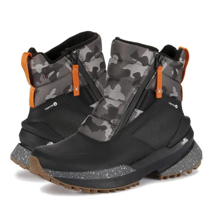Womens Hyland Grey Multi Camo Spyder Boots