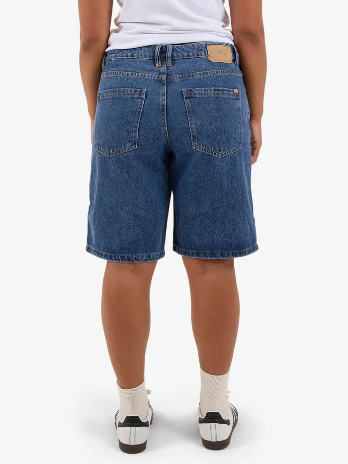 Womens Jordan Short Rinsed Blues Thrills Denim Shorts