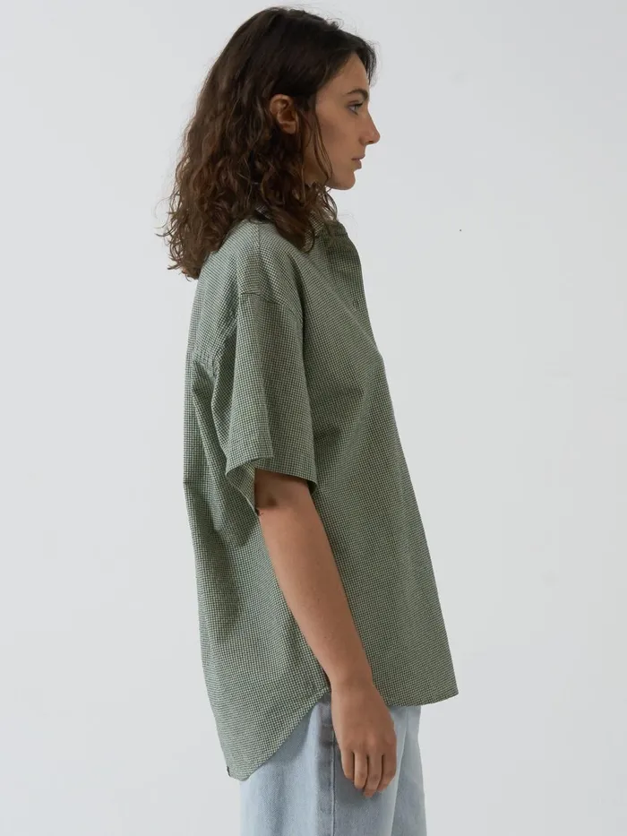 Womens Levitation Shirt Pistachio Thrills Tops and Tees