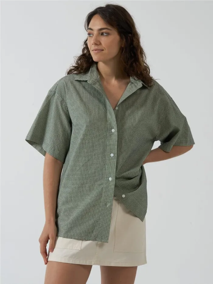 Womens Levitation Shirt Pistachio Thrills Tops and Tees
