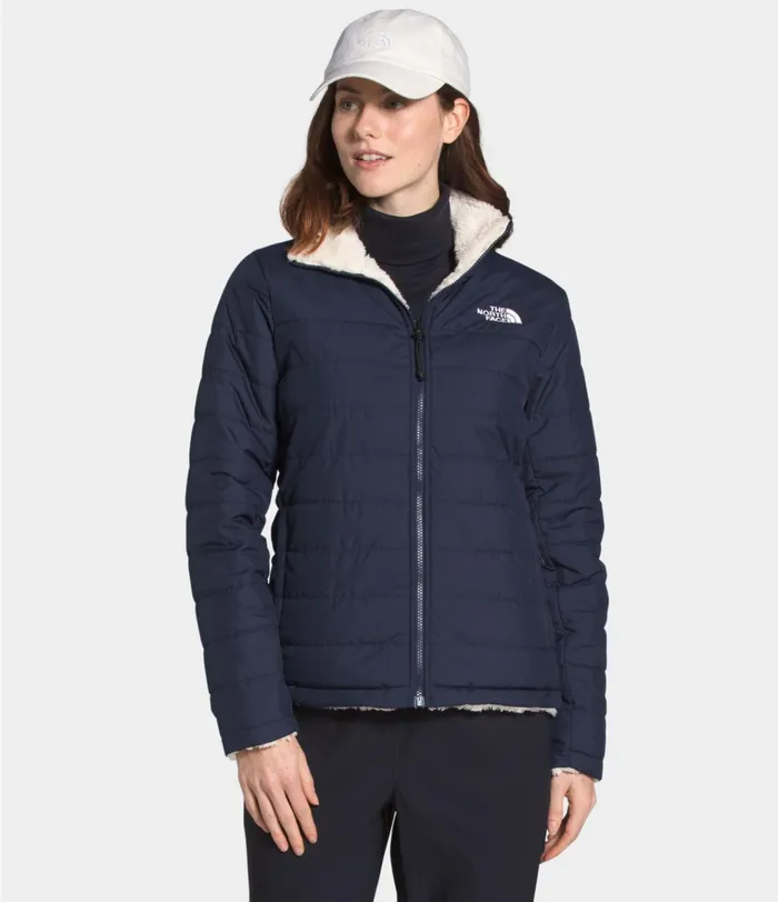 Womens Mossbud Insulated Reversible Jacket Aviator Navyvintage White The North Face Insulated and Down Jackets Womens Mossbud Insulated Reversible Jacket Aviator Navyvintage White The North Face Insulated and Down Jackets