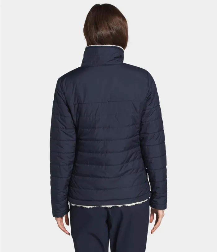 Womens Mossbud Insulated Reversible Jacket Aviator Navyvintage White The North Face Insulated and Down Jackets