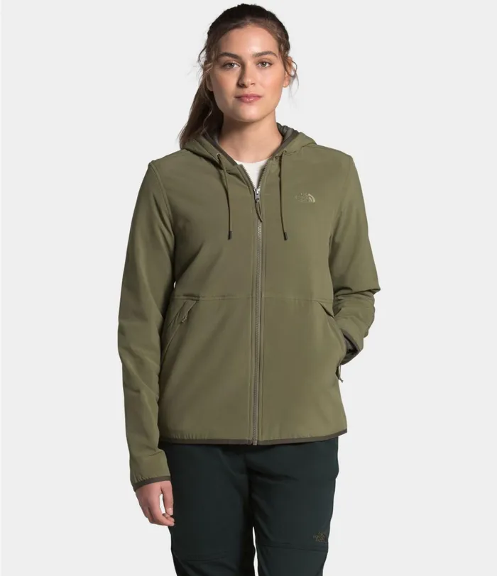 Womens Mountain Sweatshirt Hoodie 30 Burnt Olive Green The North Face Fleece
