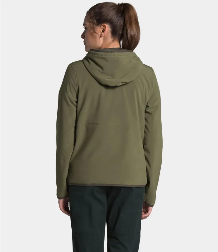 Womens Mountain Sweatshirt Hoodie 30 Burnt Olive Green The North Face Fleece