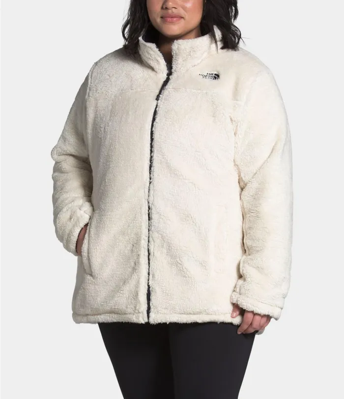 Womens Plus Mossbud Insulated Reversible Jacket Aviator Navyvintage White The North Face Insulated and Down Jackets