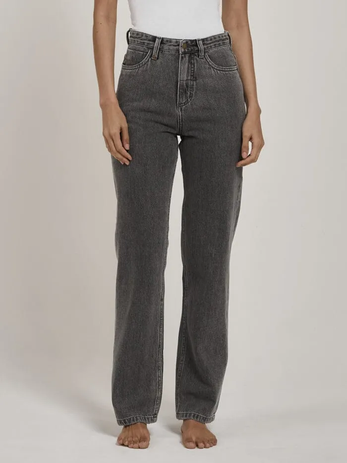 Womens Pulp Jean Asphalt Grey Thrills Denim