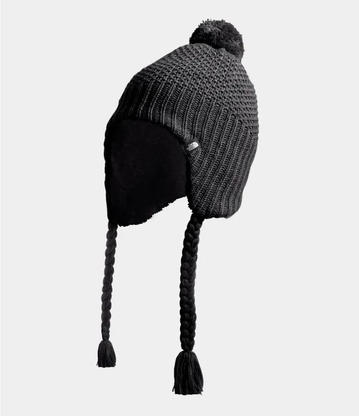 Womens Purrl Stitch Earflap Beanie Tnf Black The North Face Beanies and Scarves Womens Purrl Stitch Earflap Beanie Tnf Black The North Face Beanies and Scarves
