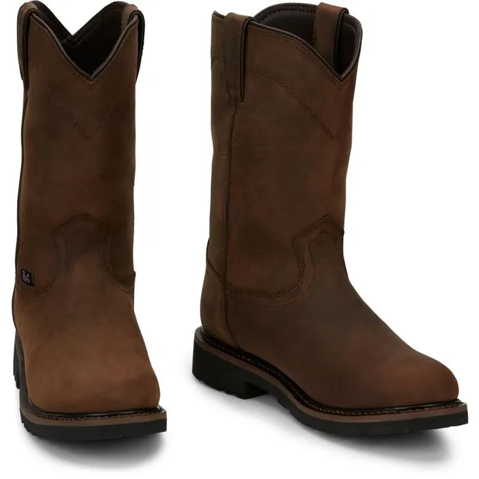 Work Men Justin Boots Drywall 10034 Waterproof Work Boot Whiskey Brown 040brown041 Work Men Justin Boots Drywall 10034 Waterproof Work Boot Whiskey Brown 040brown041