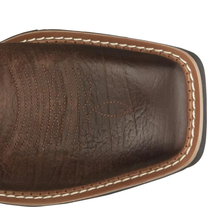 Work Men Justin Boots Flash 11034 Waterproof Work Boot Pecan 040brown041