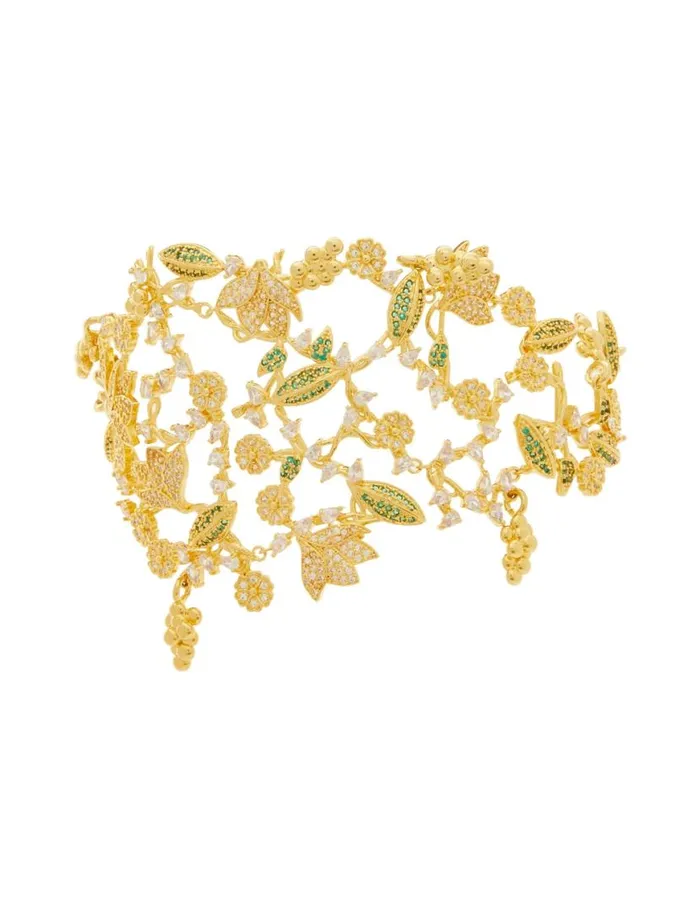 Zimmermann Bracelets Zimmermann Bloom Bracelet Goldgreen 8211 Women