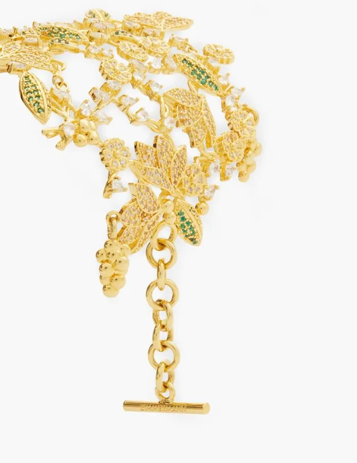 Zimmermann Bracelets Zimmermann Bloom Bracelet Goldgreen 8211 Women